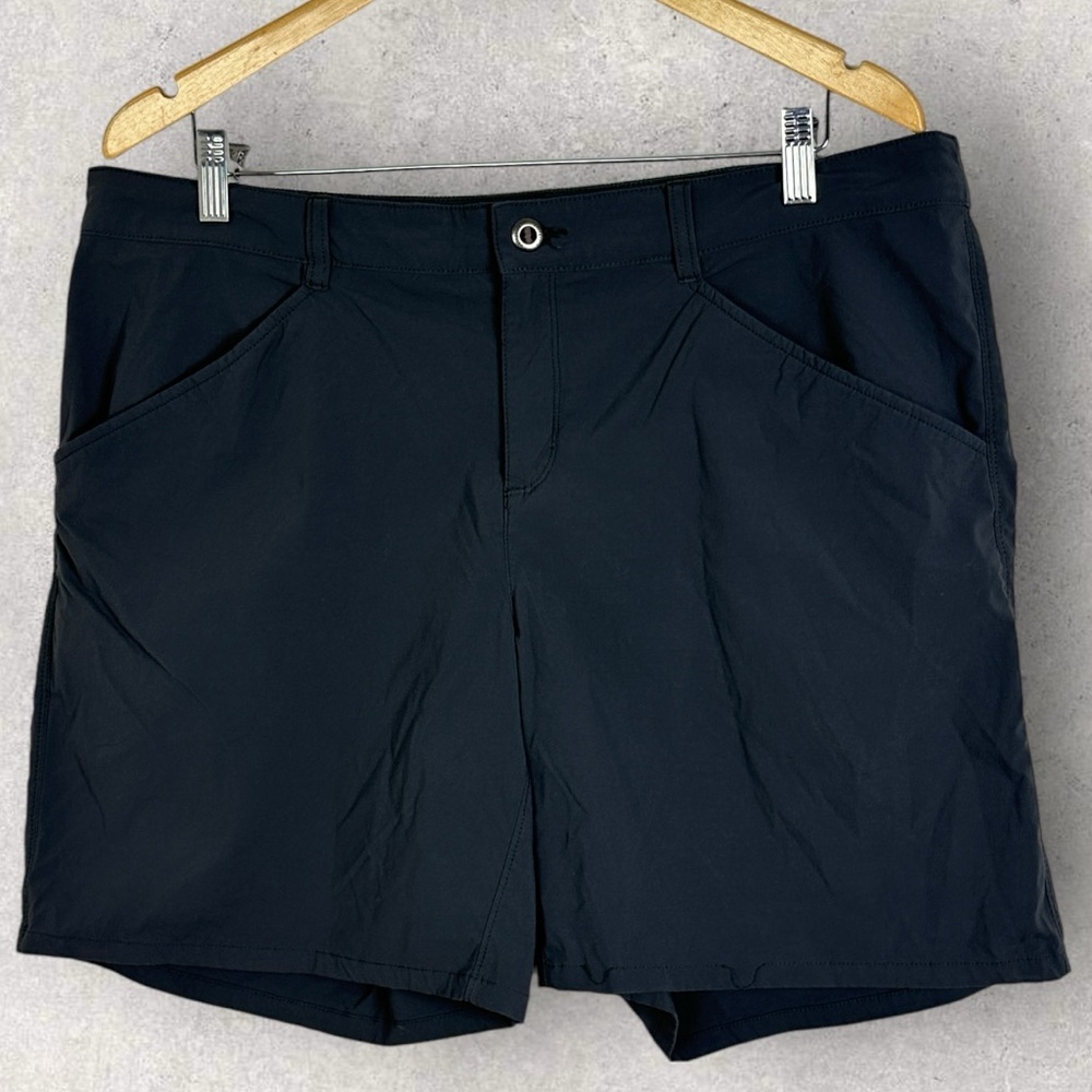 Patagonia Grey Hiking Shorts Womens Size 16 Activewear Athletic Outdoors Gray